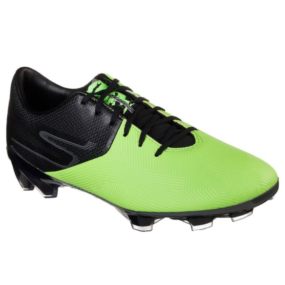 Skechers Mens Soccer Cleat - Lime/Black NWTGS